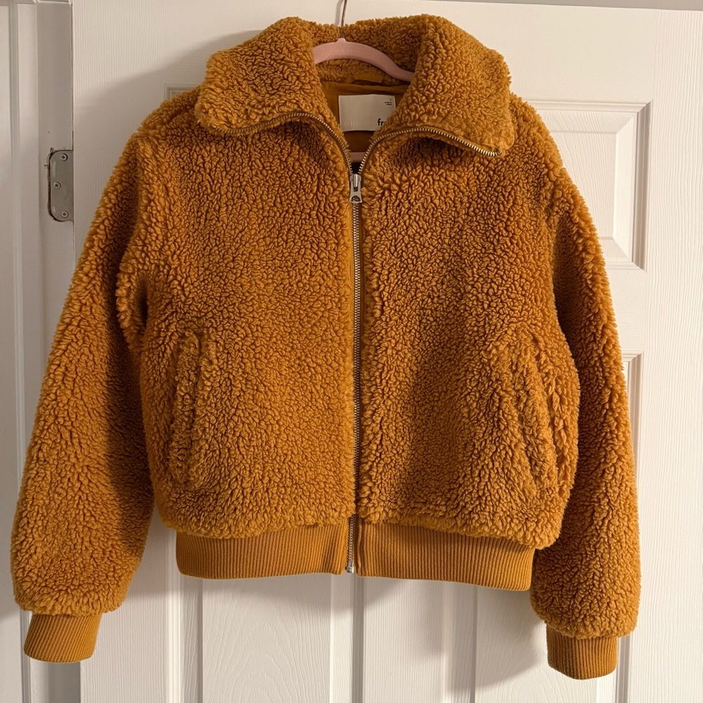 Wilfred Free The Teddy Bomber Jacket, size S